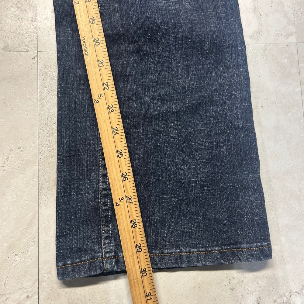 Riders by Lee Bootcut Jeans Dark Wash Women Size 12M Mid Rise Stretch Denim - Picture 6 of 10